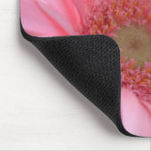 ピンクのガーベラのデイジー マウスパッド (コーナー)