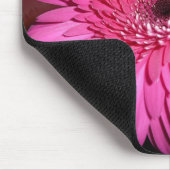 ピンクのガーベラのデイジー マウスパッド (コーナー)