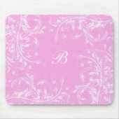 ピンクのガーリーなマウスパッド マウスパッド (正面)
