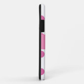 ピンクのガーリーな水玉模様Iphone 5つのケース Case-Mate iPhoneケース (裏面/右)