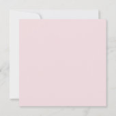 ピンクのガーリー地味&明るい汚れクリスマスカード (裏面)