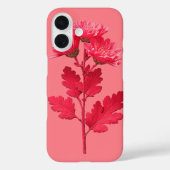 ピンクのキク Case-Mate iPhoneケース (裏面)