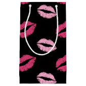 ピンクのキス スモールペーパーバッグ (正面)