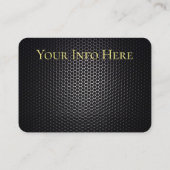 ピンクのキャデラックのクロムグリル 名刺 (裏面)