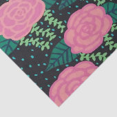 ピンクのキャベツバラオンブラック 薄葉紙 (詳細)