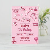 ピンクのキャンディは甘い 招待状 (スタンド正面)