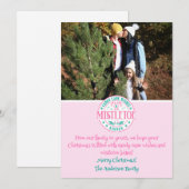 ピンクのキャンディー杖の願いとミストルティーのキス シーズンカード (正面/裏面)