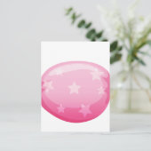 ピンクのキャンディー ポストカード (スタンド正面)