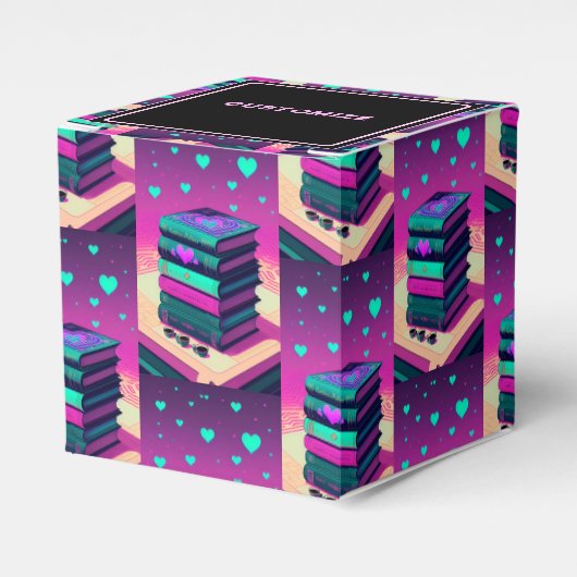 ピンクのキューブの本の愛のために フェイバーボックス (正面サイド)