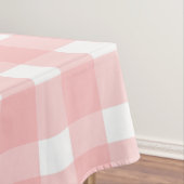 ピンクのギンガム テーブルクロス (インサイチュ)