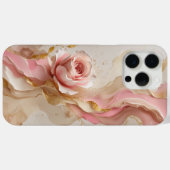 ピンクのクォーツグロー Case-Mate iPhoneケース (裏面 (横))