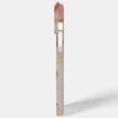 ピンクのクォーツグロー Case-Mate iPhoneケース (裏面 / 左)