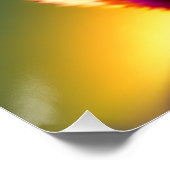 ピンクのクモザルが枝にいる ポスター (コーナー)