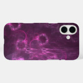 ピンクのクラゲの抽象芸術 Case-Mate iPhoneケース (裏面 (横))