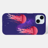 ピンクのクラゲ Case-Mate iPhoneケース (裏面 (横))