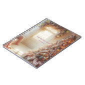 ピンクのクリスマスの夢 ノートブック (左側)