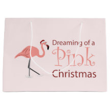ピンクのクリスマスの夢 – 大きな抱き枕