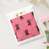 ピンクのクリスマスウィッチベファナゴッサム フェイバーバッグ (封をした状態)