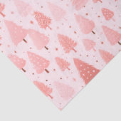 ピンクのクリスマスツリーがクリスマスを飾る 薄葉紙 (詳細)