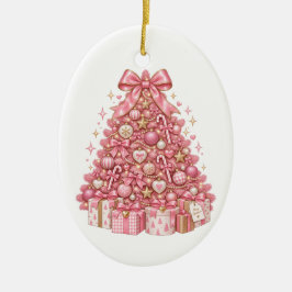 ピンクのクリスマスツリー オーナメント | コケット