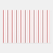 ピンクのクリスマスツリー ラッピングペーパーシート (正面3)