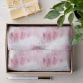 ピンクのクリスマスツリー 薄葉紙 (ギフト)