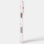 ピンクのクリスマスパターン Case-Mate iPhoneケース (裏面 / 右)