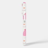 ピンクのクリスマスパターン Case-Mate iPhoneケース (裏面 / 左)