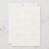 ピンクのクリスマスパーティ 招待状 (裏面)