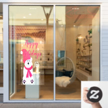 ピンクのクリスマスポーラーベア