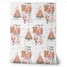 ピンクのクリスマスリストツリーの夢いけなを見ている