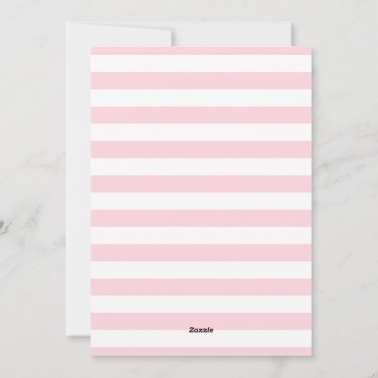 ピンクのクリスマスリースクリスマスウォーター色 シーズンカード (裏面)