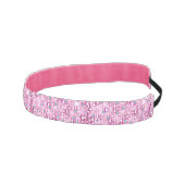ピンクのクリスマス アスレチックヘッドバンド (右)