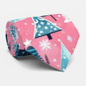 ピンクのクリスマス ネクタイ (ロール)