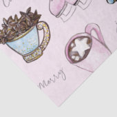 ピンクのクリスマス 薄葉紙 (詳細)