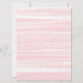 ピンクのクリーム色のバラ オススメ! インスタグラム/ハッシュタグ ウェディングカード 招待状 (裏面)