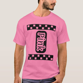 ピンクのクレヨンハロウィンクレヨン衣装カップル Tシャツ