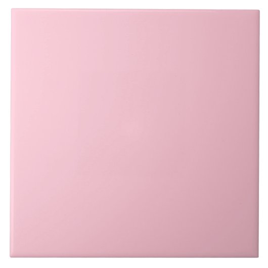 ピンクのクレープセラミックタイル。 タイル (正面)