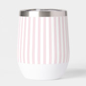 ピンクのクロワッサン水ボトル (背面)