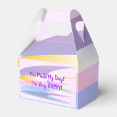 ピンクのクール紙特典ボックス フェイバーボックス (裏面サイド)