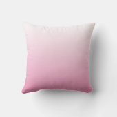 ピンクのグラデーショングラデーション装飾用クッション クッション (裏面)