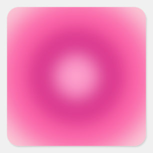 ピンクのグラデーション スクエアシール