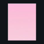 ピンクのグラデーション ポストカード<br><div class="desc">ピンク色のグラデーション背景。</div>