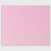ピンクのグラデーション ラッピングペーパー (フラット)
