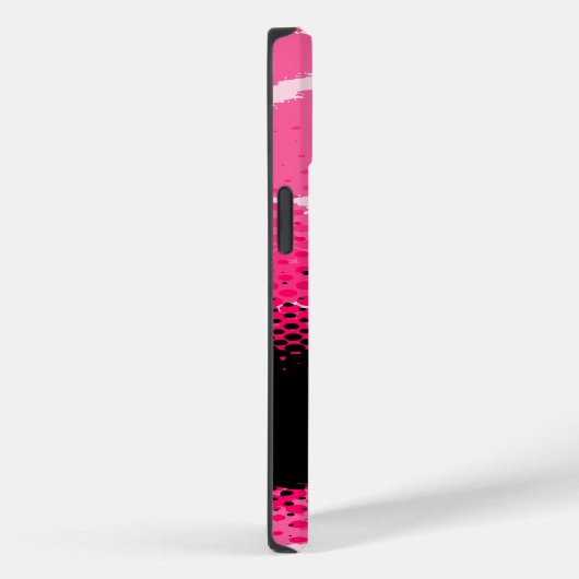 ピンクのグラフィックアニマルプリントiphoneケース Case-Mate iPhoneケース (裏面 / 右)