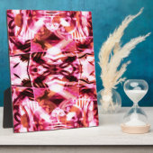 ピンクのグラフィティパターン フォトプラーク (側面)