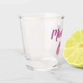 ピンクのグラムリップ ショットグラス (左)