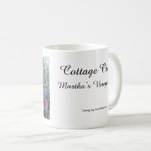 ピンクのグランドイルミネーション – Martha's Vineyard コーヒーマグカップ (正面右)