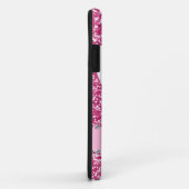 ピンクのグリッターのラインストーンのハートの写真のiPhoneの場合 Case-Mate iPhoneケース (裏面/右)