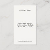 ピンクのグリッターのロイヤリティの穿孔器の名刺 ロイヤリティカード (裏面)